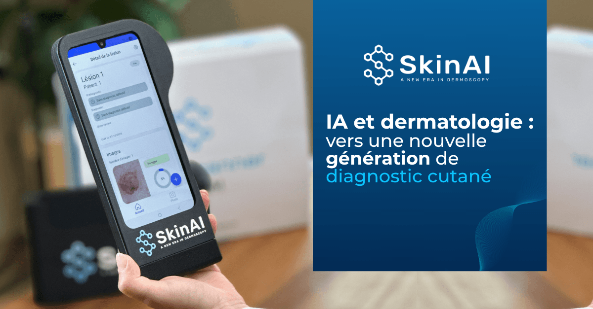 IA et dermatologie :  vers une nouvelle  génération de diagnostic cutané